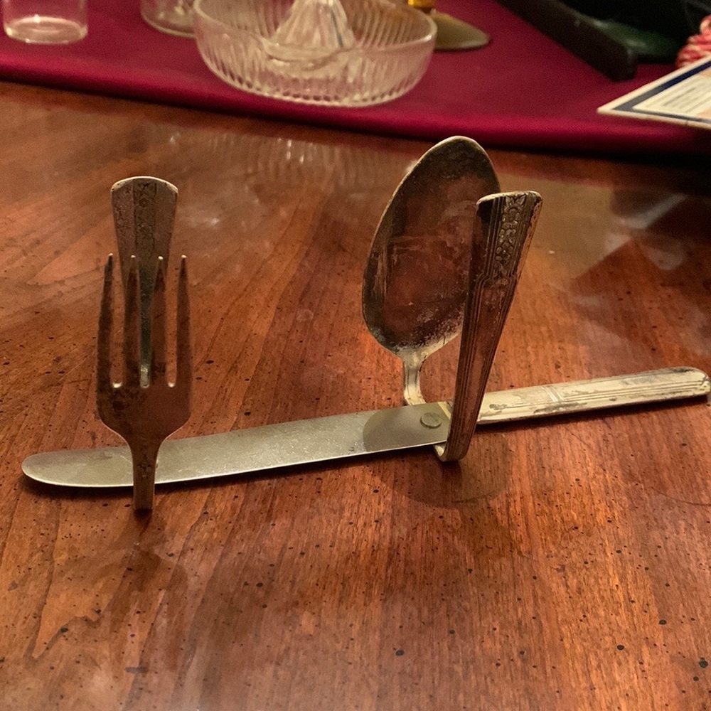 VINTAGE, HANDMADE Napkin Holder